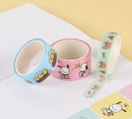 Pochacco Cute Diary Deco Bag Set/ Sanrio/ gift set