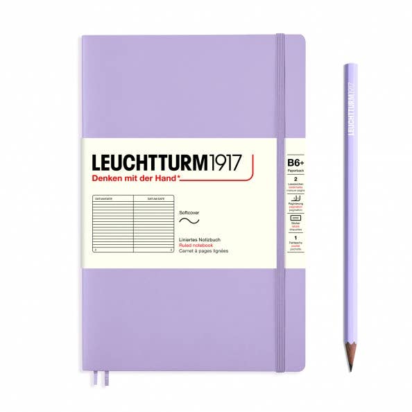 Notebooks - Paperback (B6+): Lilac / Softcover / Ruled