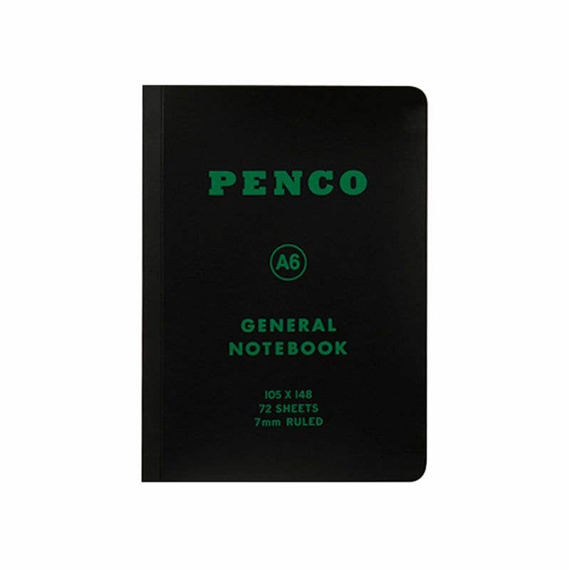 Soft PP Notebook Ruled / A6: White