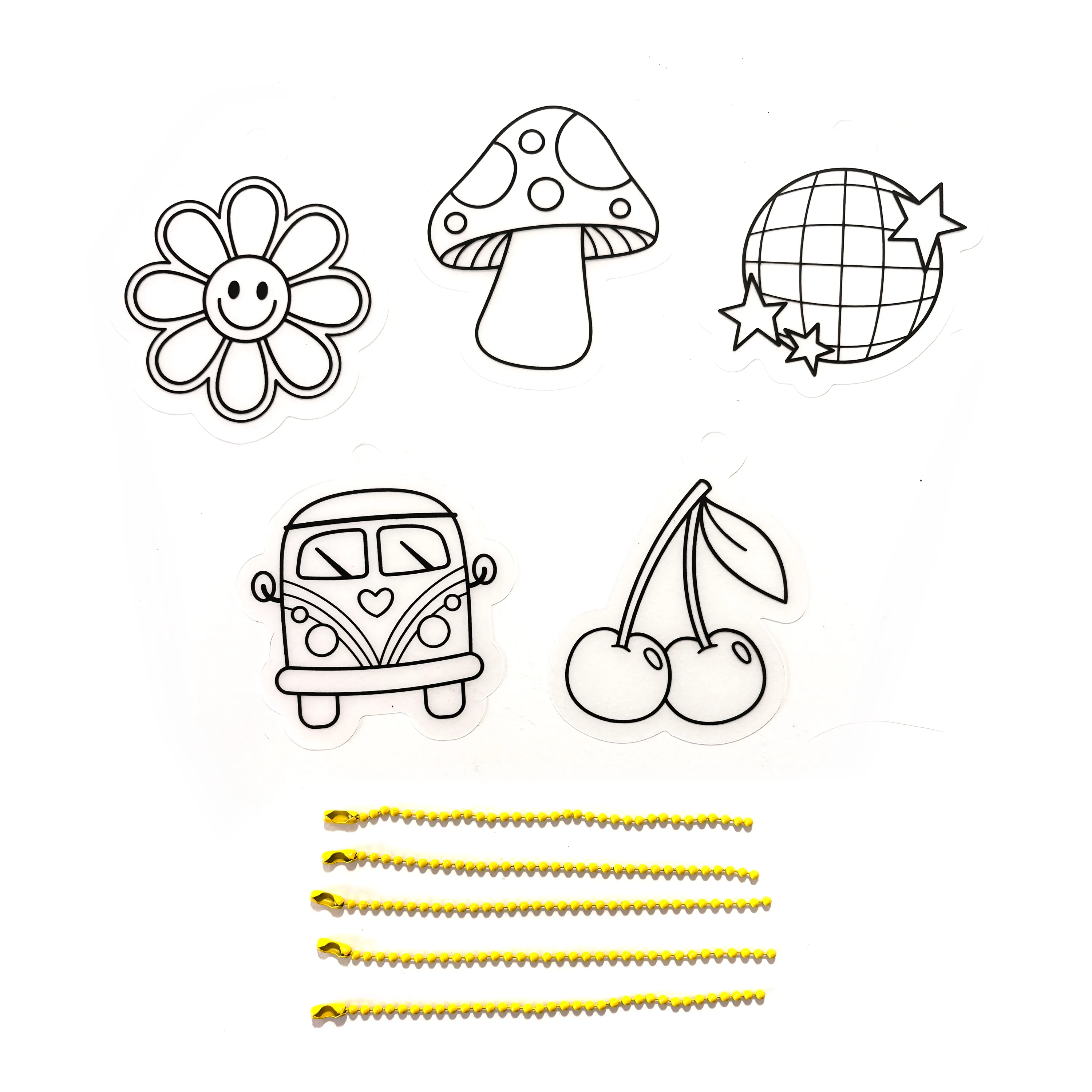 Mini Shrink-Its! DIY Shrink Art Kit - Good Vibes