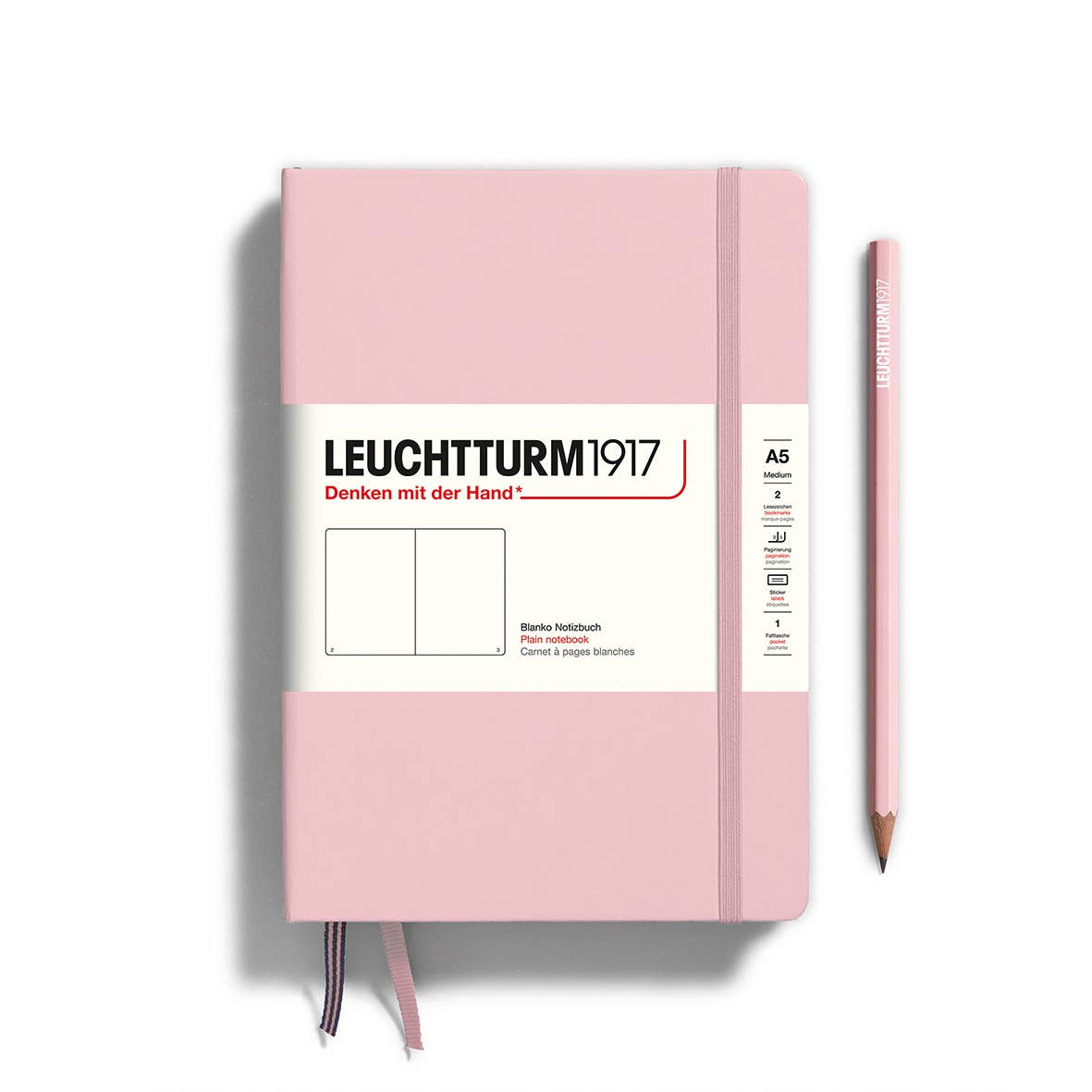 Notebooks - Medium (A5): Lilac / Hardcover / Plain