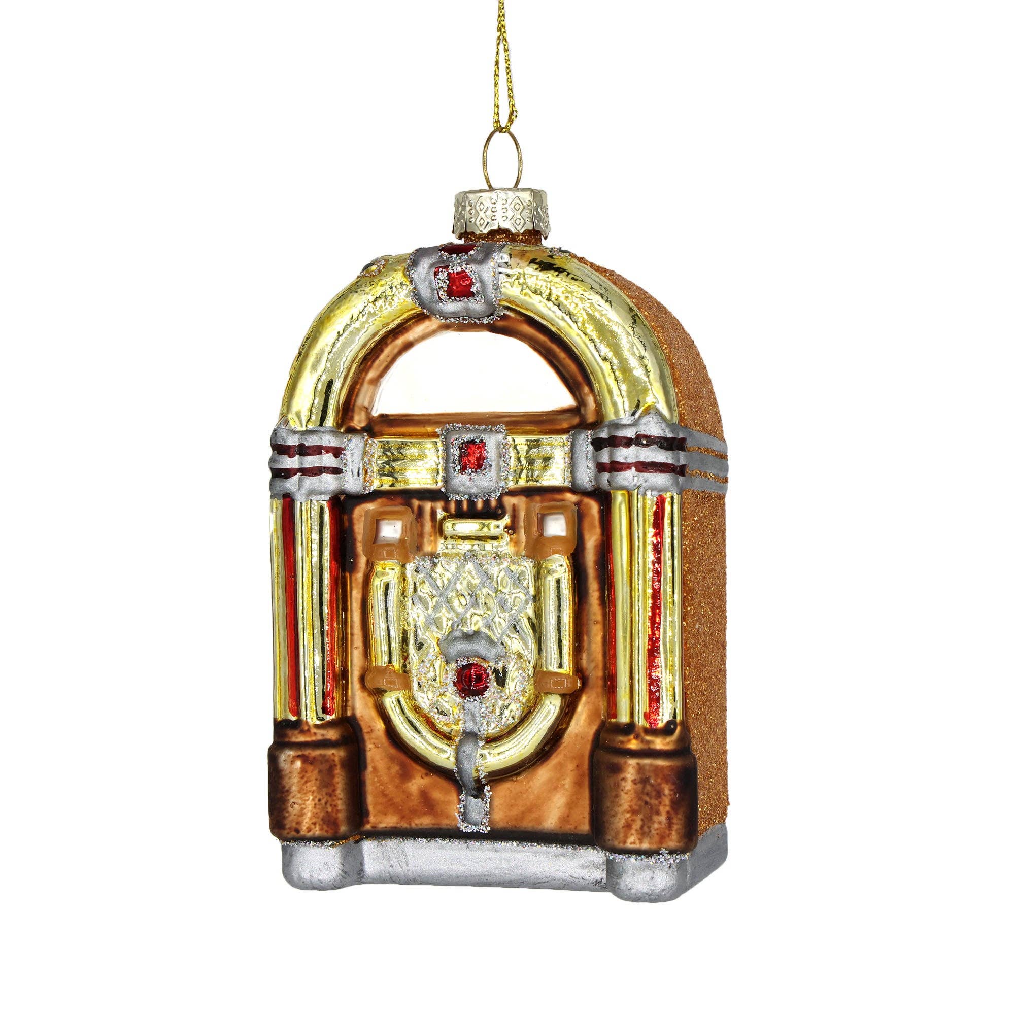 Christmas Ornament Glass Balls Vintage Jukebox 108 Styles