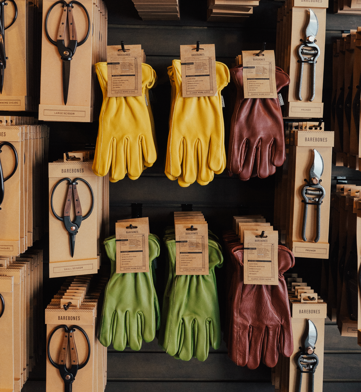 Classic Work Glove: Natural Yellow / S/M