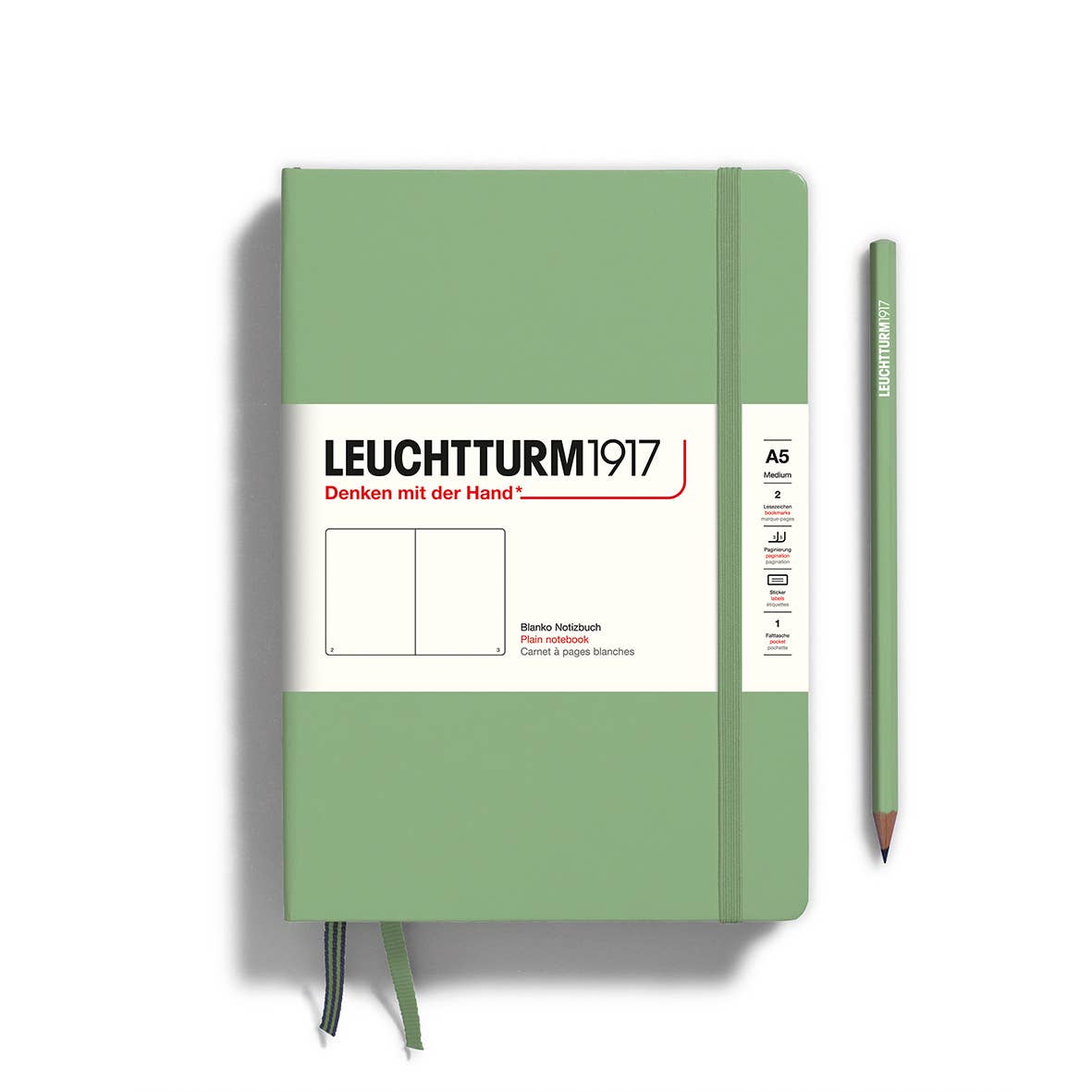 Notebooks - Medium (A5): Rising Sun / Hardcover / Plain