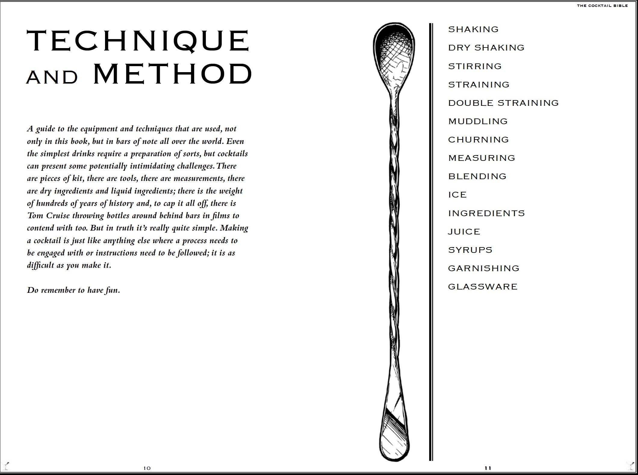 The Cocktail Bible: Flexi-Bind