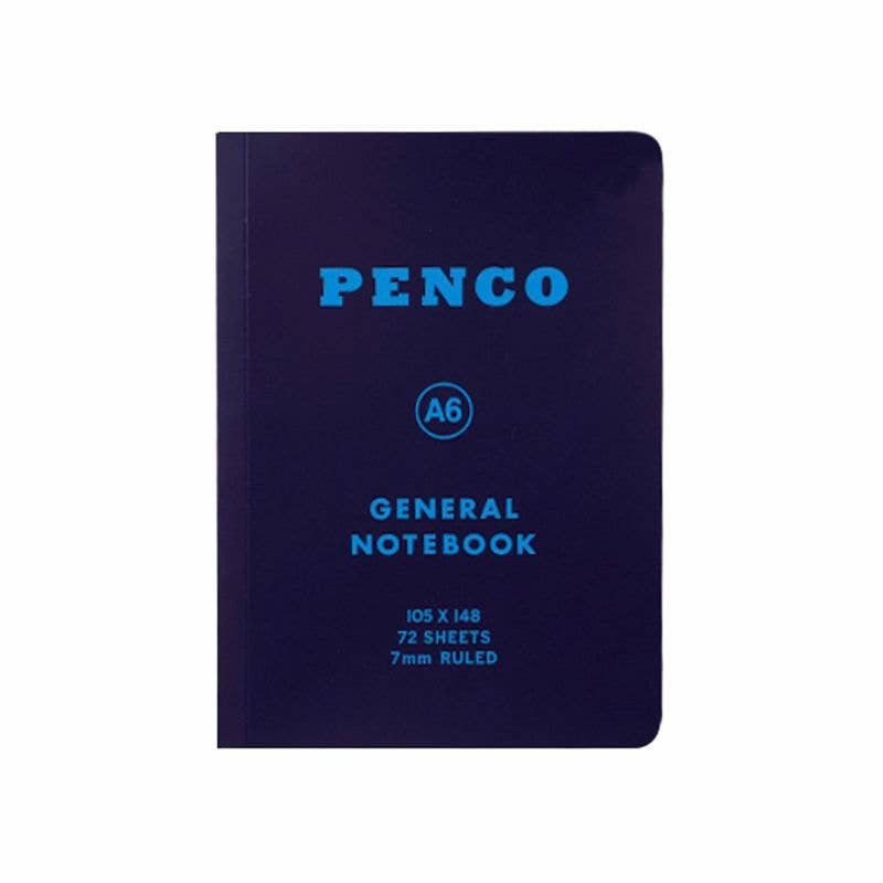 Soft PP Notebook Ruled / A6: White