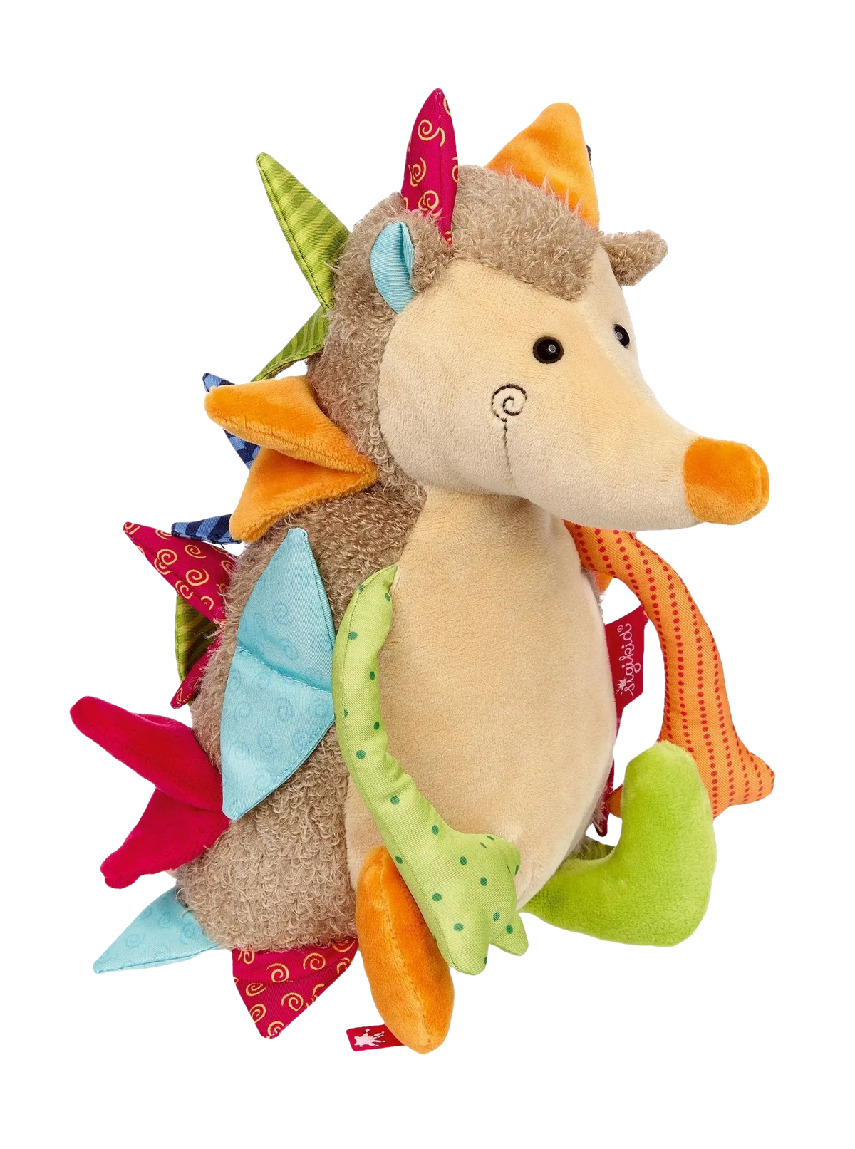 Patchwork Hedgehog Plush Toy