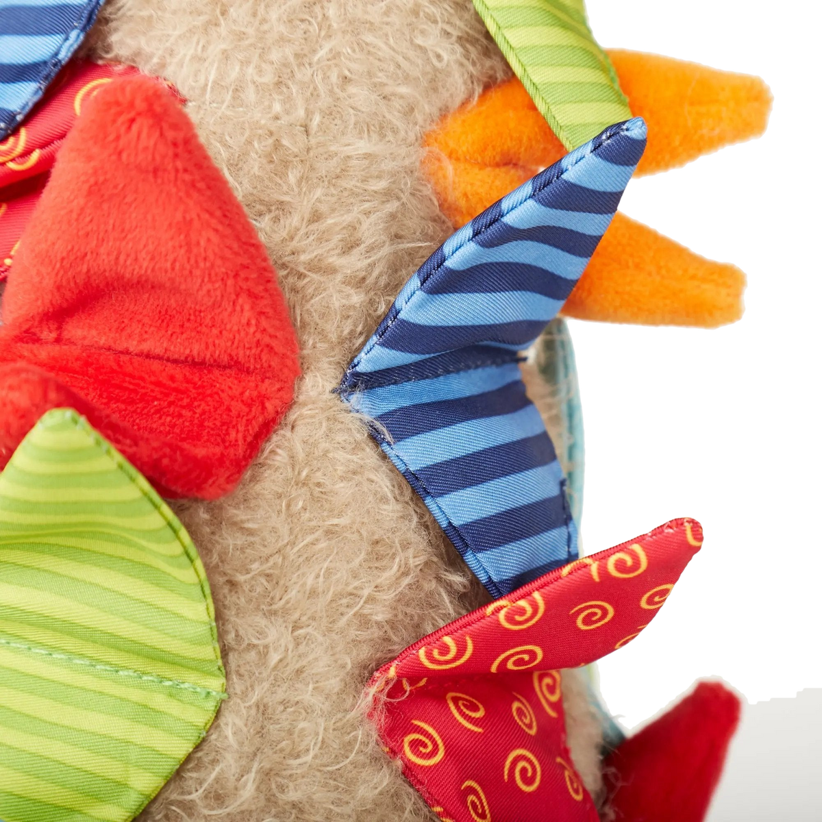 Patchwork Hedgehog Plush Toy