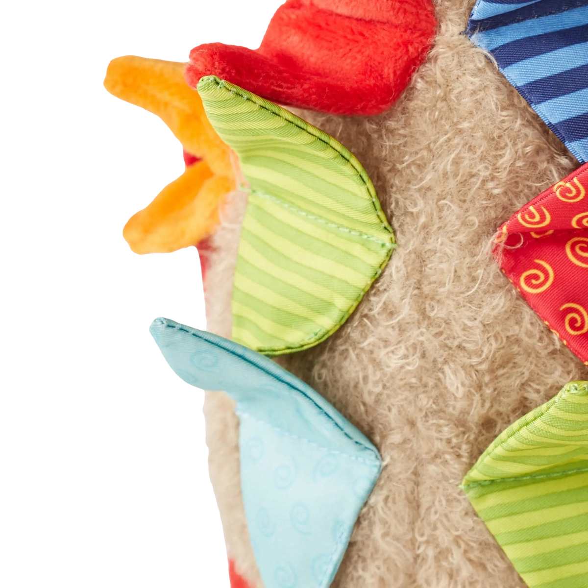 Patchwork Hedgehog Plush Toy