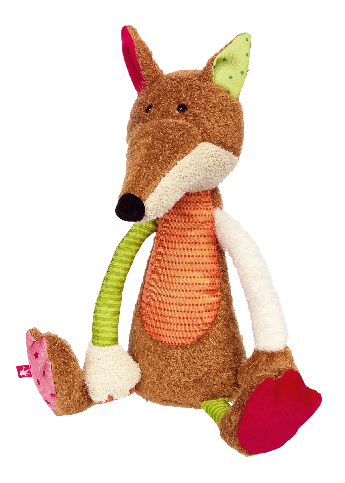 Patchwork Fox Plush Toy