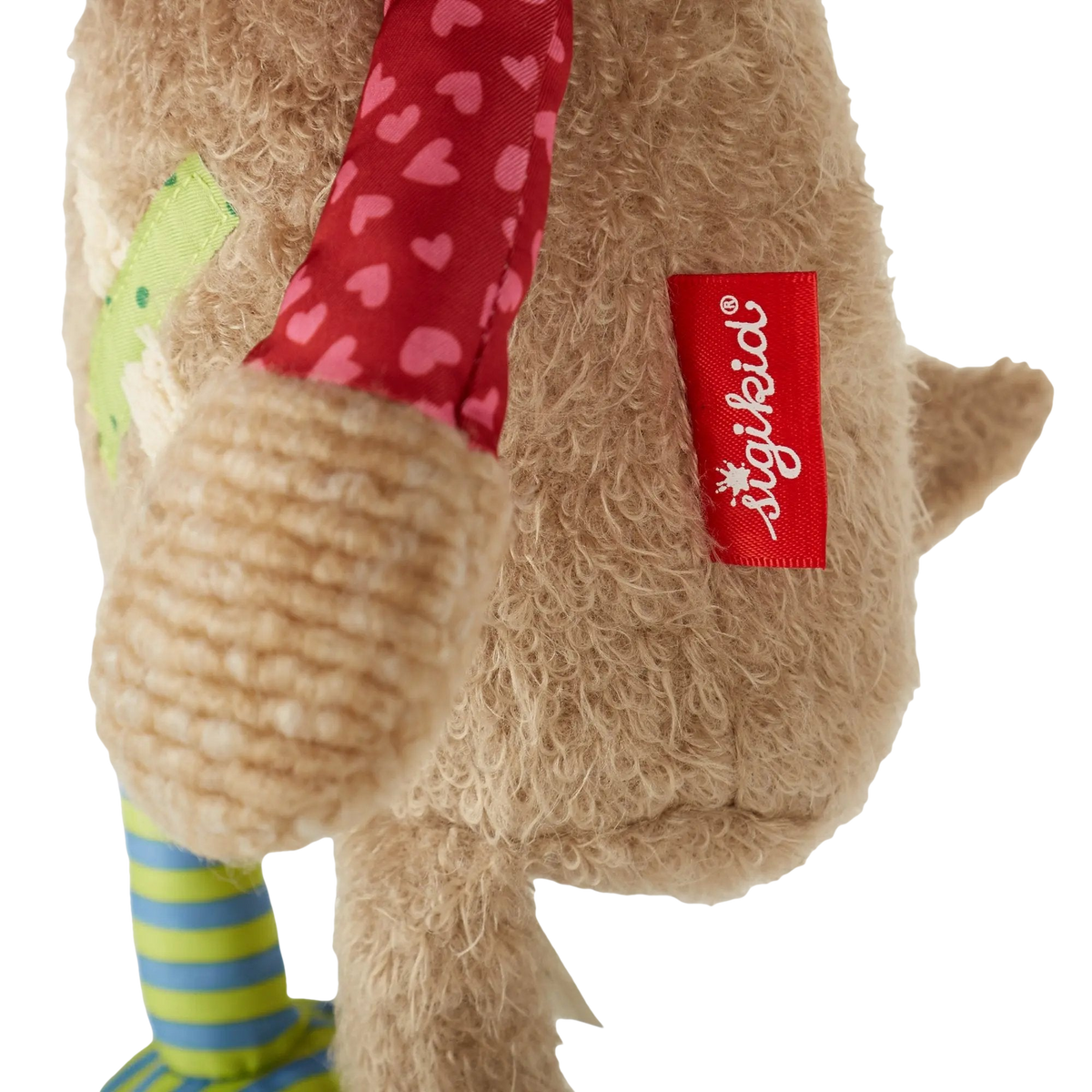 Patchwork Bear Plush Toy