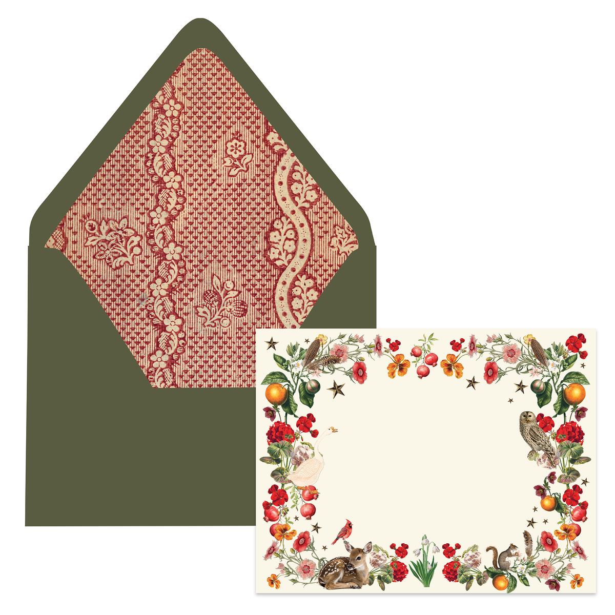 Collage Stationery Set- Bit of Holiday