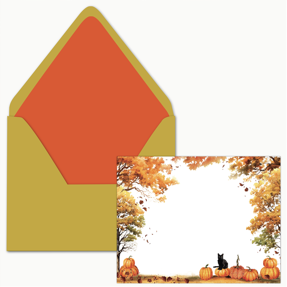 Stationery Set- Pumpkin Patch