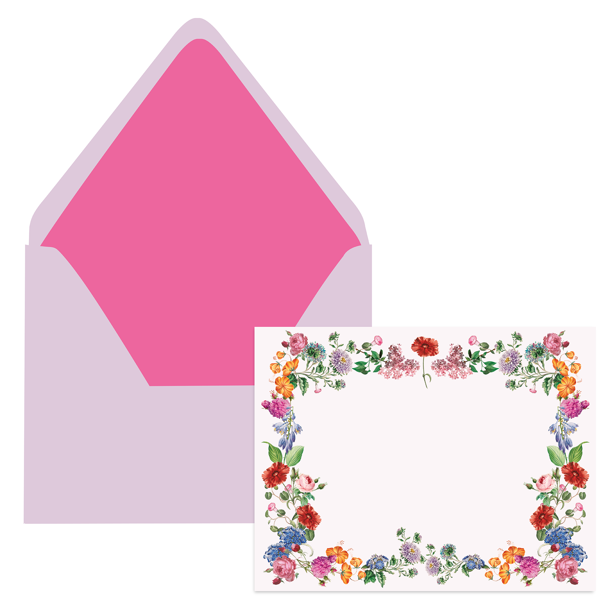 Collage Stationery Set - Summer Flowers
