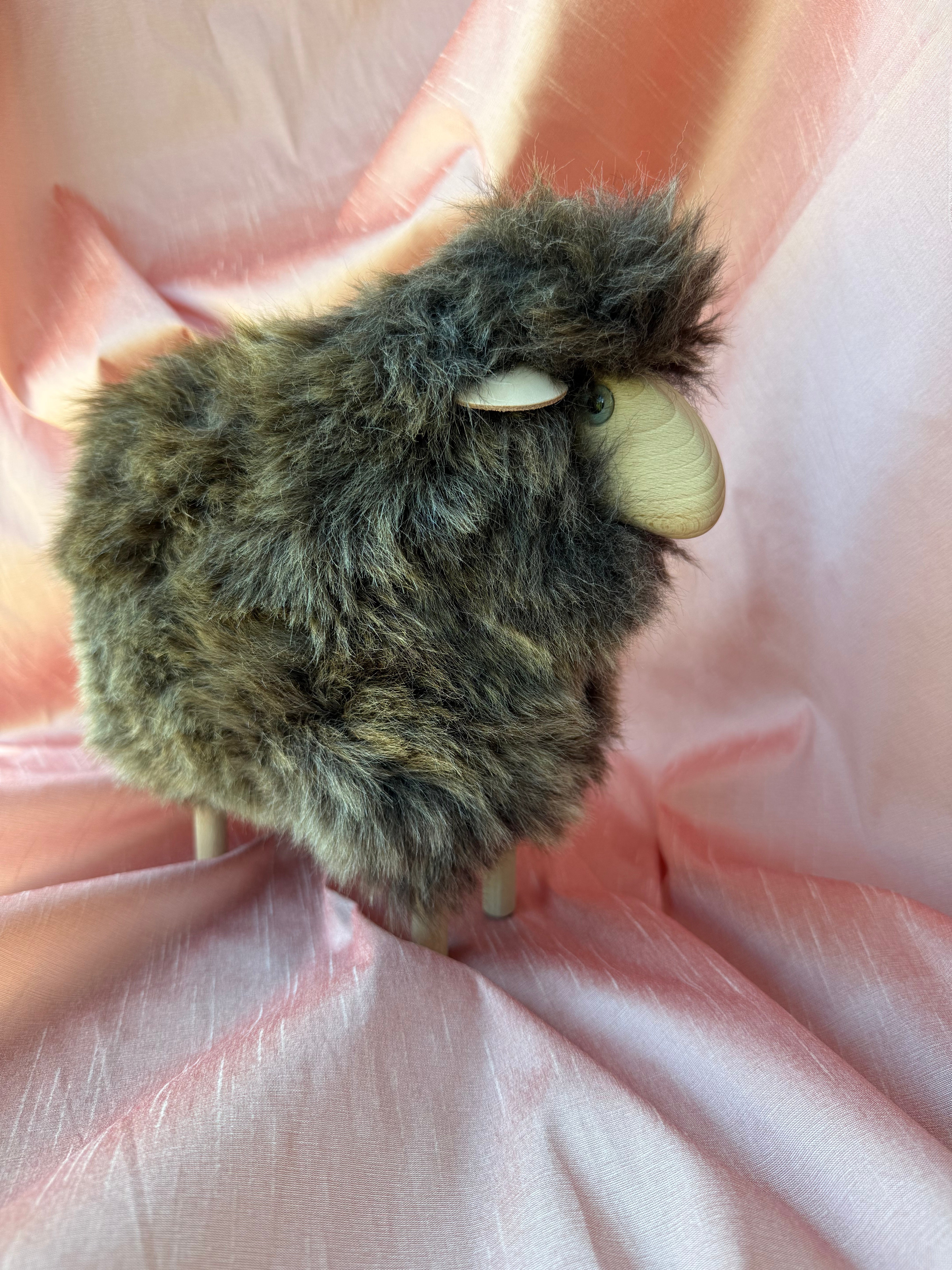 Little Lamb, Brown Fur, Beech Wood | Meier, Germany