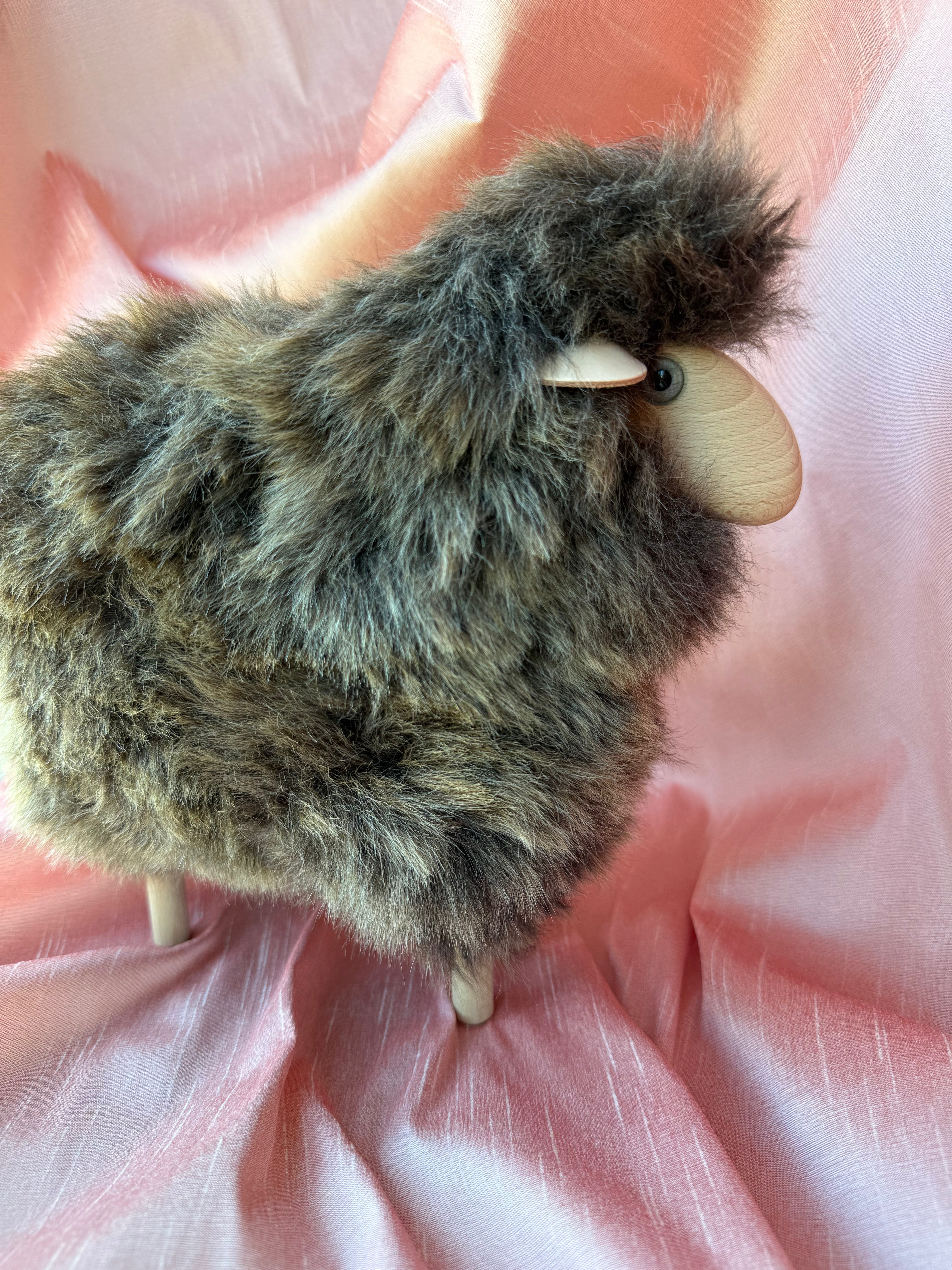 Little Lamb, Brown Fur, Beech Wood | Meier, Germany