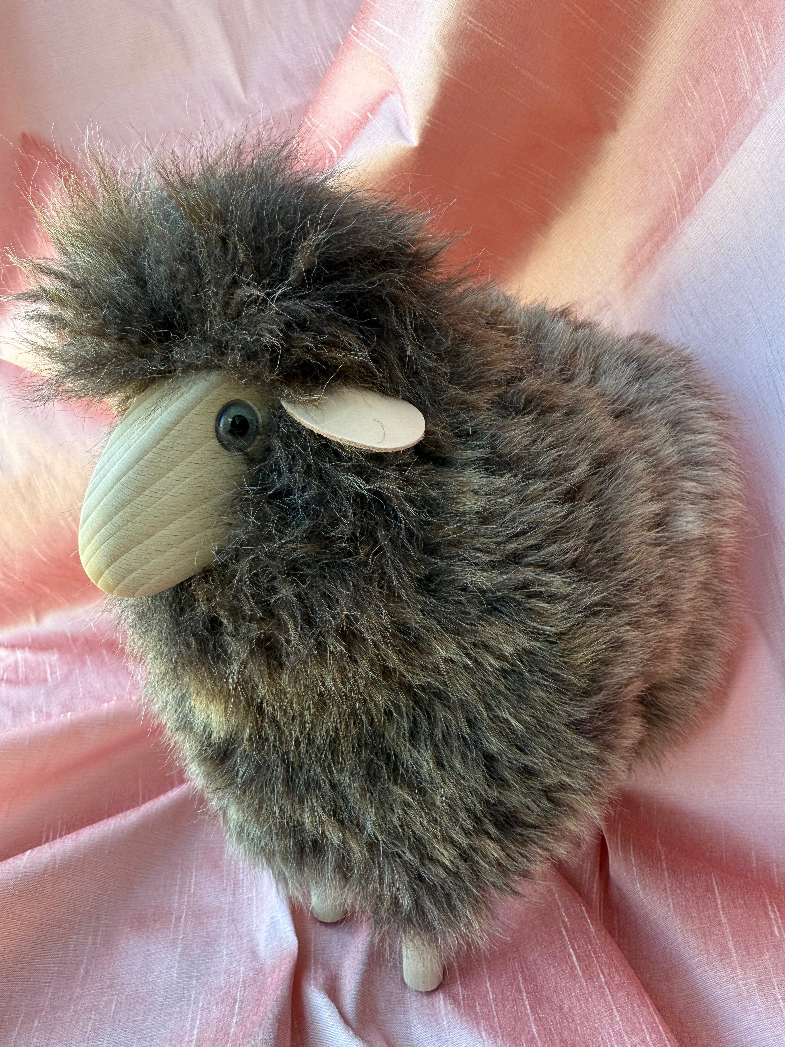 Little Lamb, Brown Fur, Beech Wood | Meier, Germany