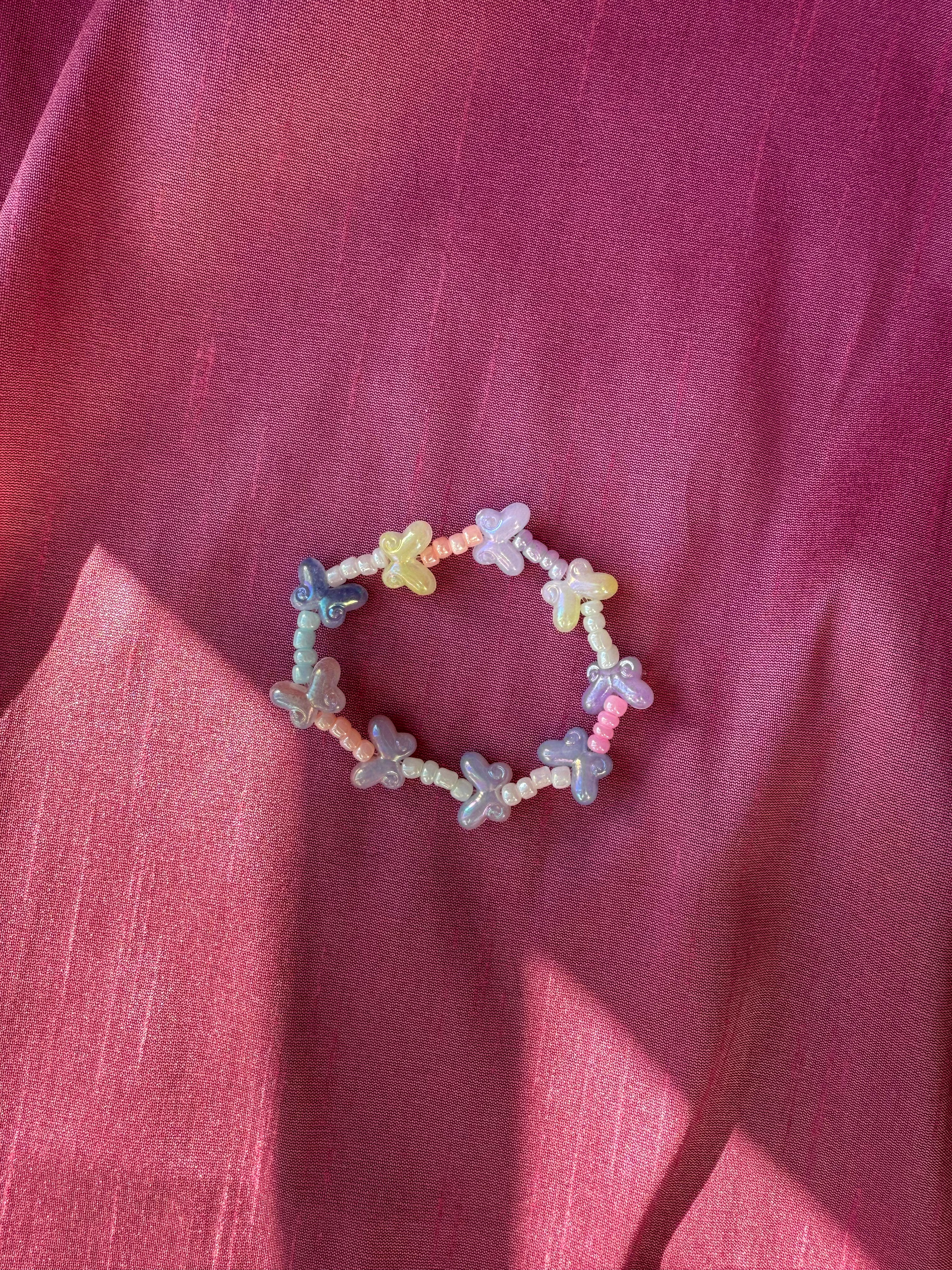 Sweet and Kind - colorful butterflies