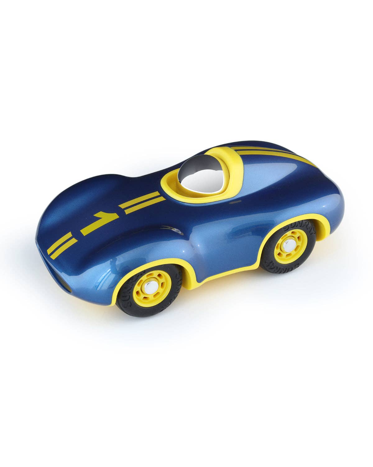 Car SPEEDY: Speedy Yellow Metal  Axel Yellow