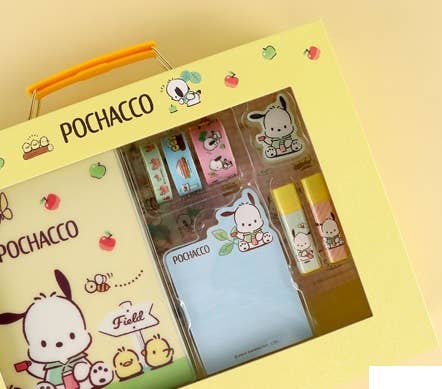 Pochacco Cute Diary Deco Bag Set/ Sanrio/ gift set