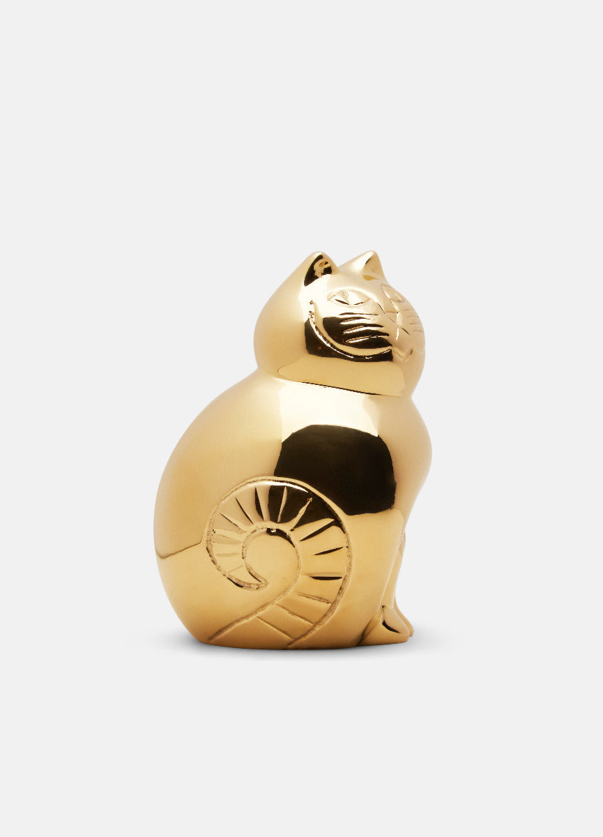 Skultuna x Lisa Larson - Cat - Brass