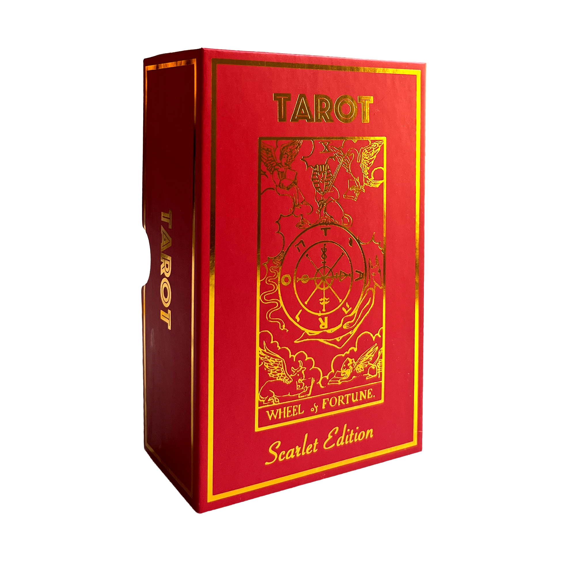 Scarlet Tarot Deck & Guide | Classic Design and Gold Foil