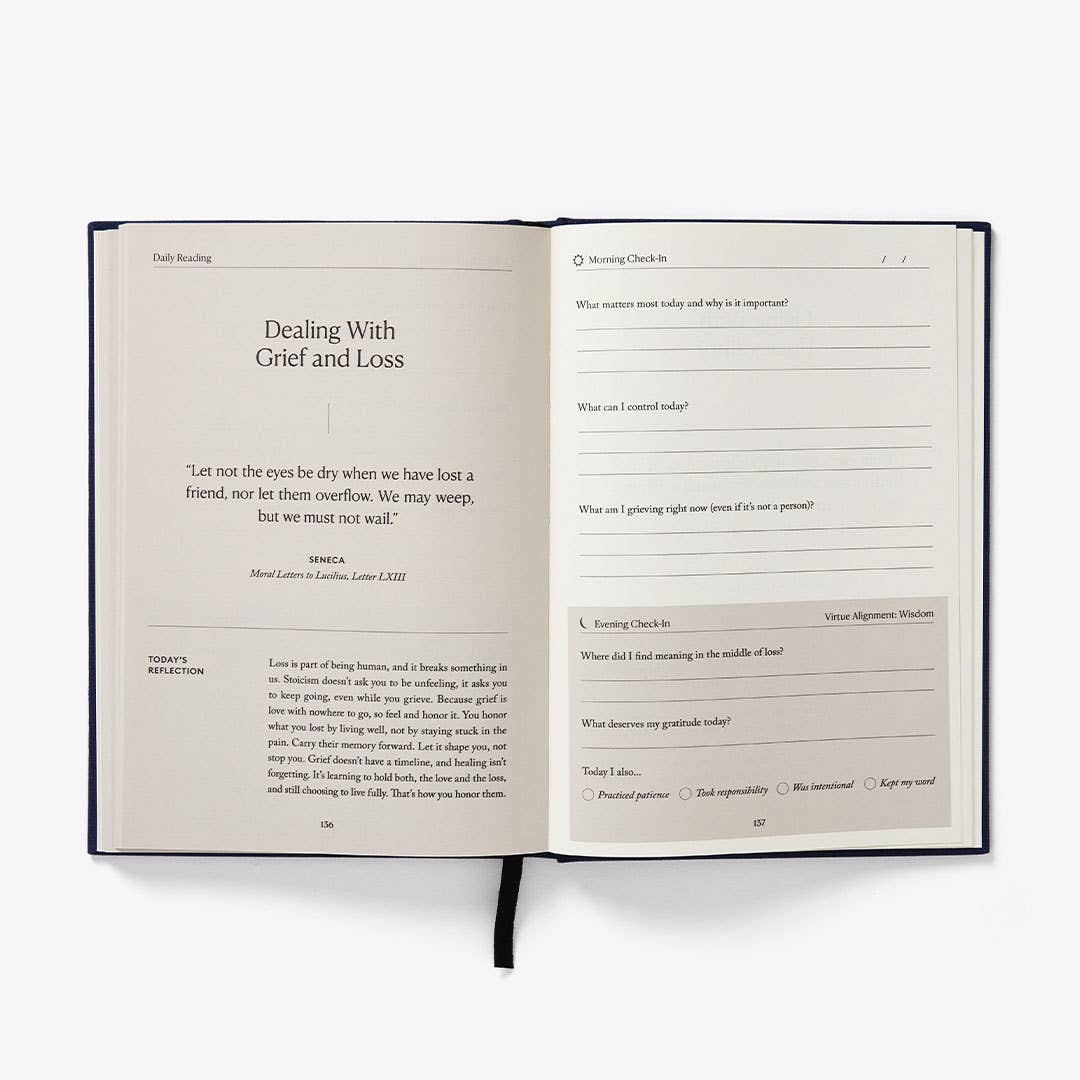 The Stoic Journal | 2-in-1 Philosophy Book & Journal