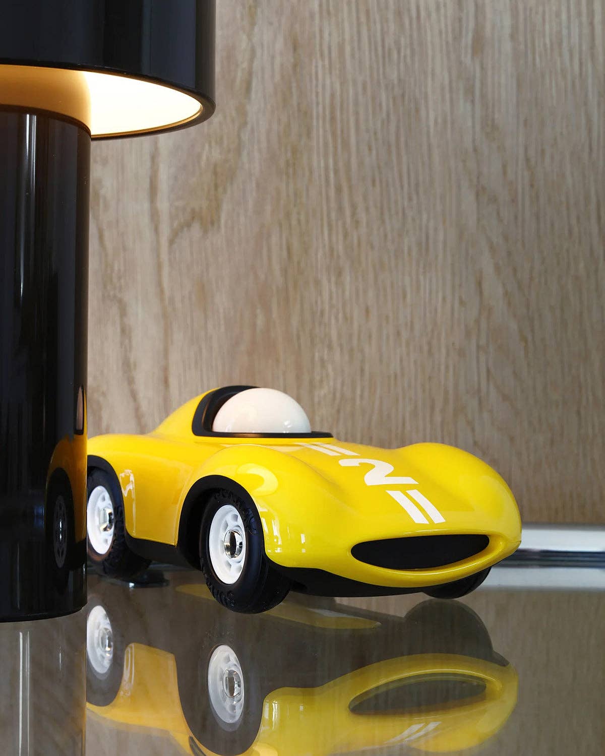 Car SPEEDY: Speedy Yellow Metal  Axel Yellow