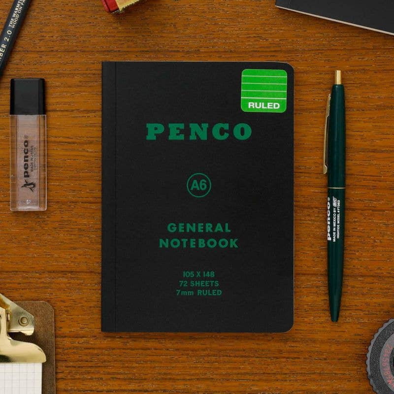 Soft PP Notebook Ruled / A6: Yellow