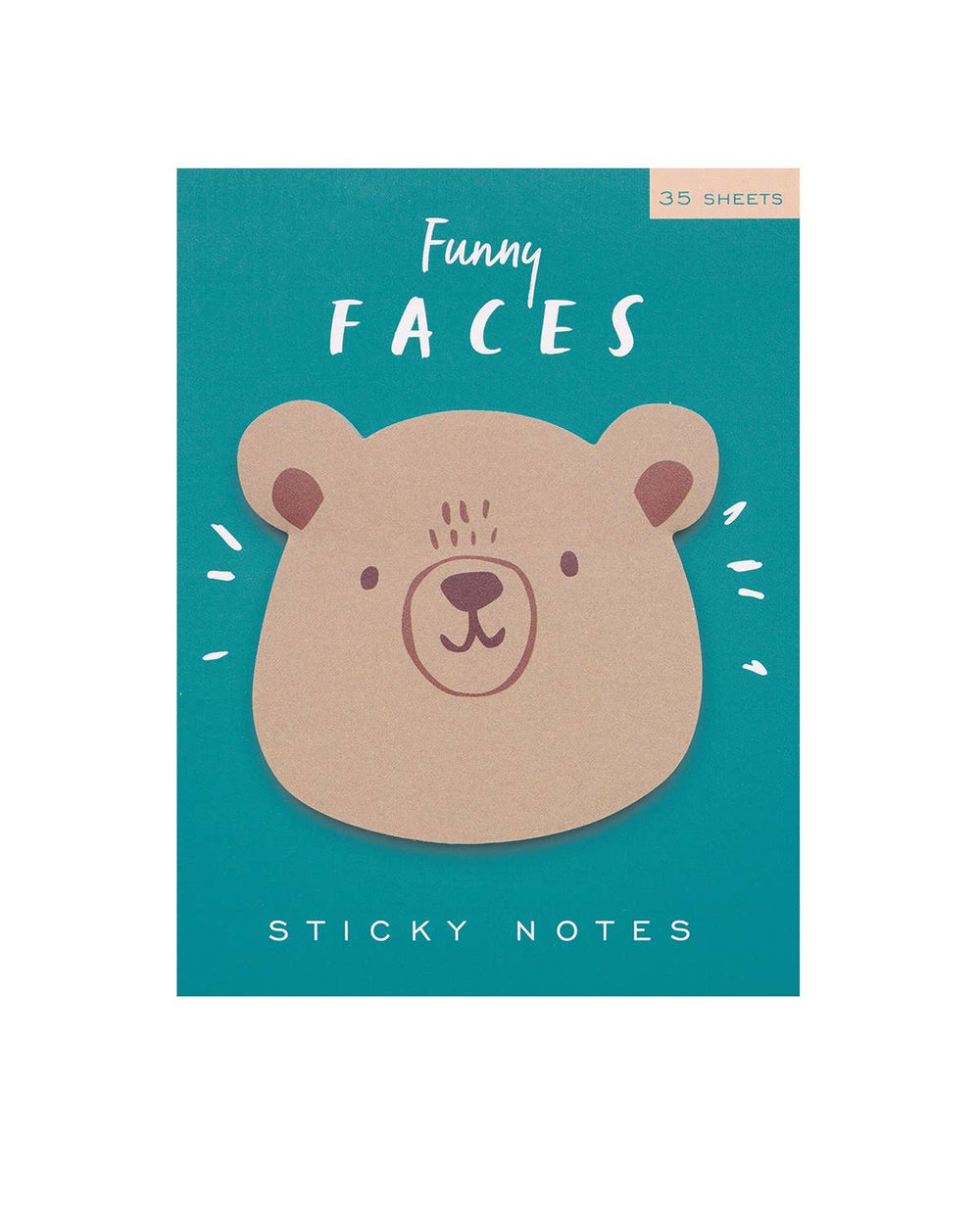 Bear Funny Faces Sticky Notes