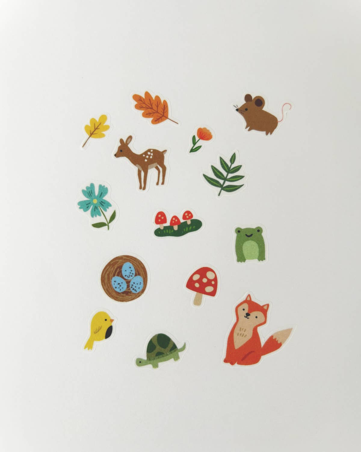 Woodland Friends Jumble Washi Stickers