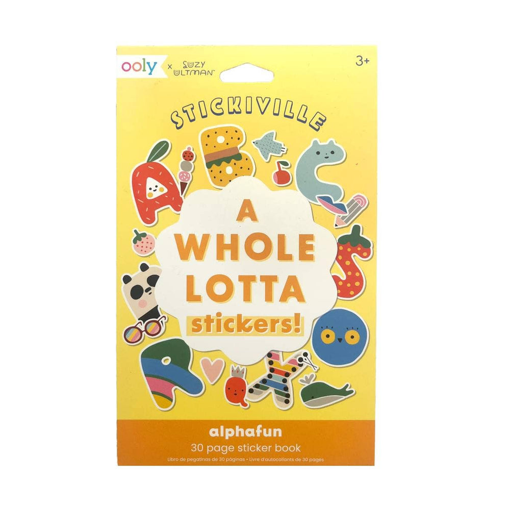 Stickiville Stickers X Suzy:- Alphabet