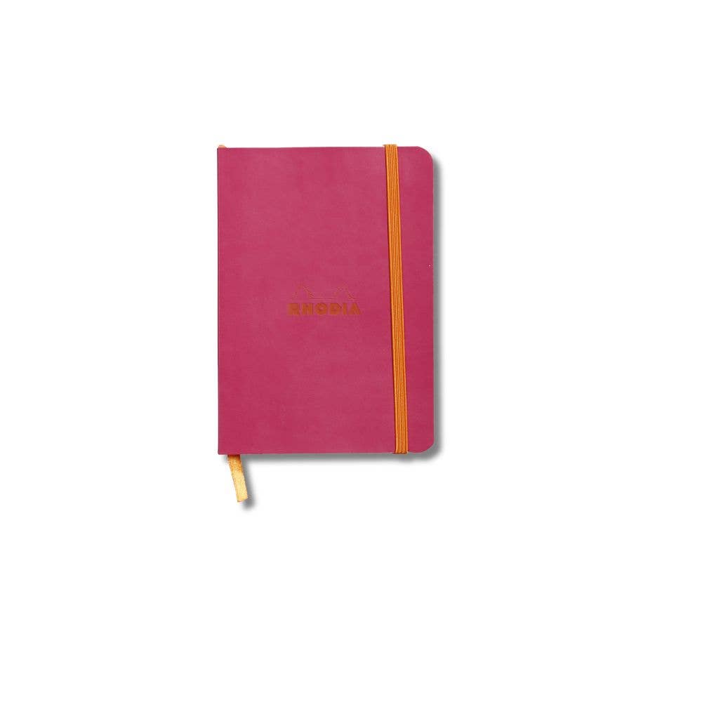 Rhodiarama Softcover Notebooks - 33 Colors - Best Seller!: Raspberry / A6 / Lined