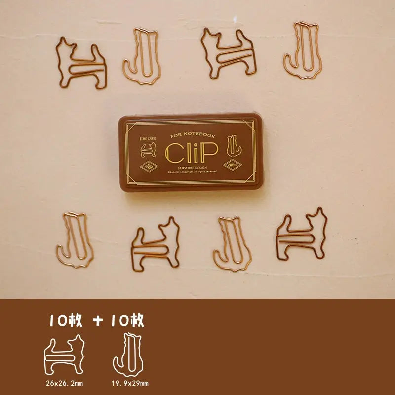 Kawaii Paper Clips | The Cats