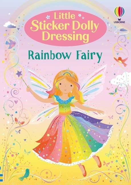 Little Sticker Dolly Dressing Rainbow Fairy : Usborne