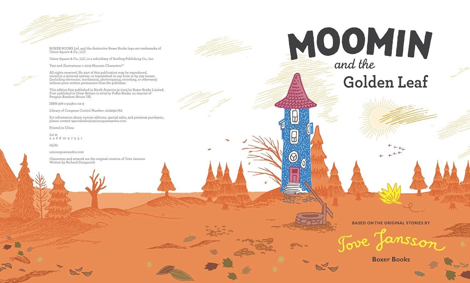 Moomin and the Golden Leaf by Tove Jansson