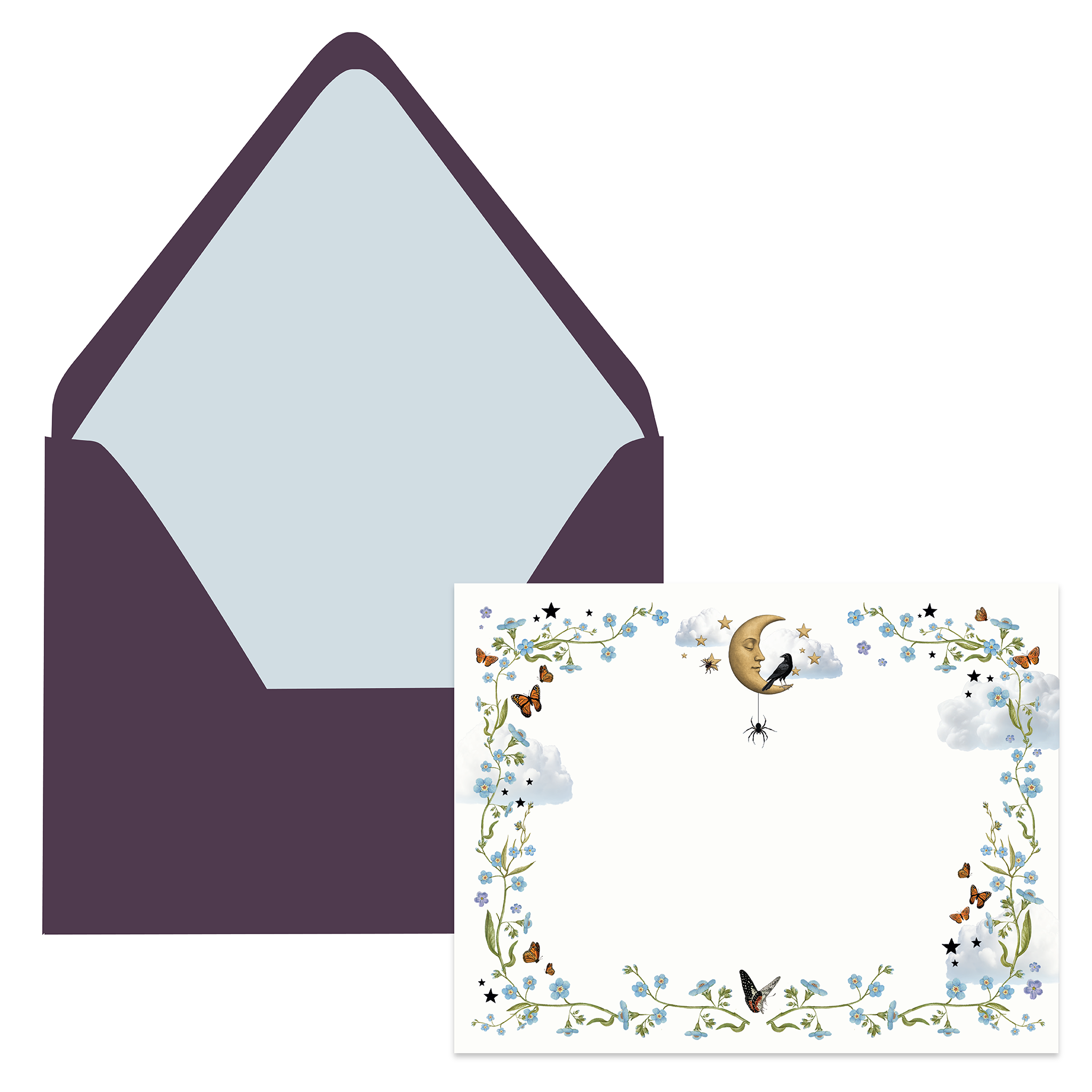 Collage Stationery Set- The Stars