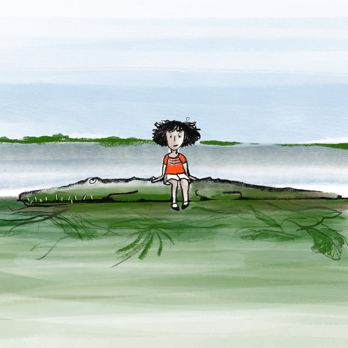 TONY THE CROCODILE - L: Without clothing