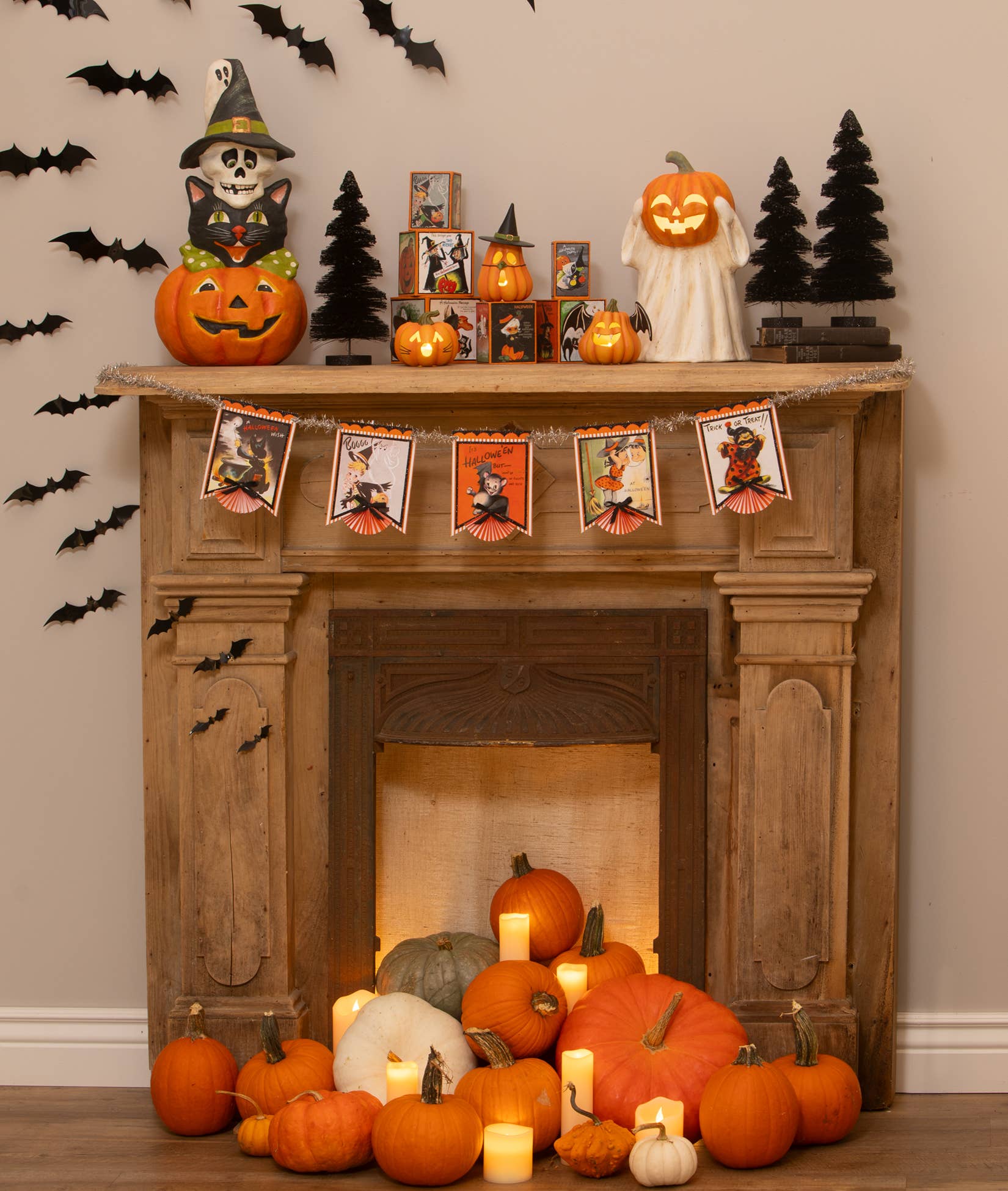 Pumpkin Bat Luminary