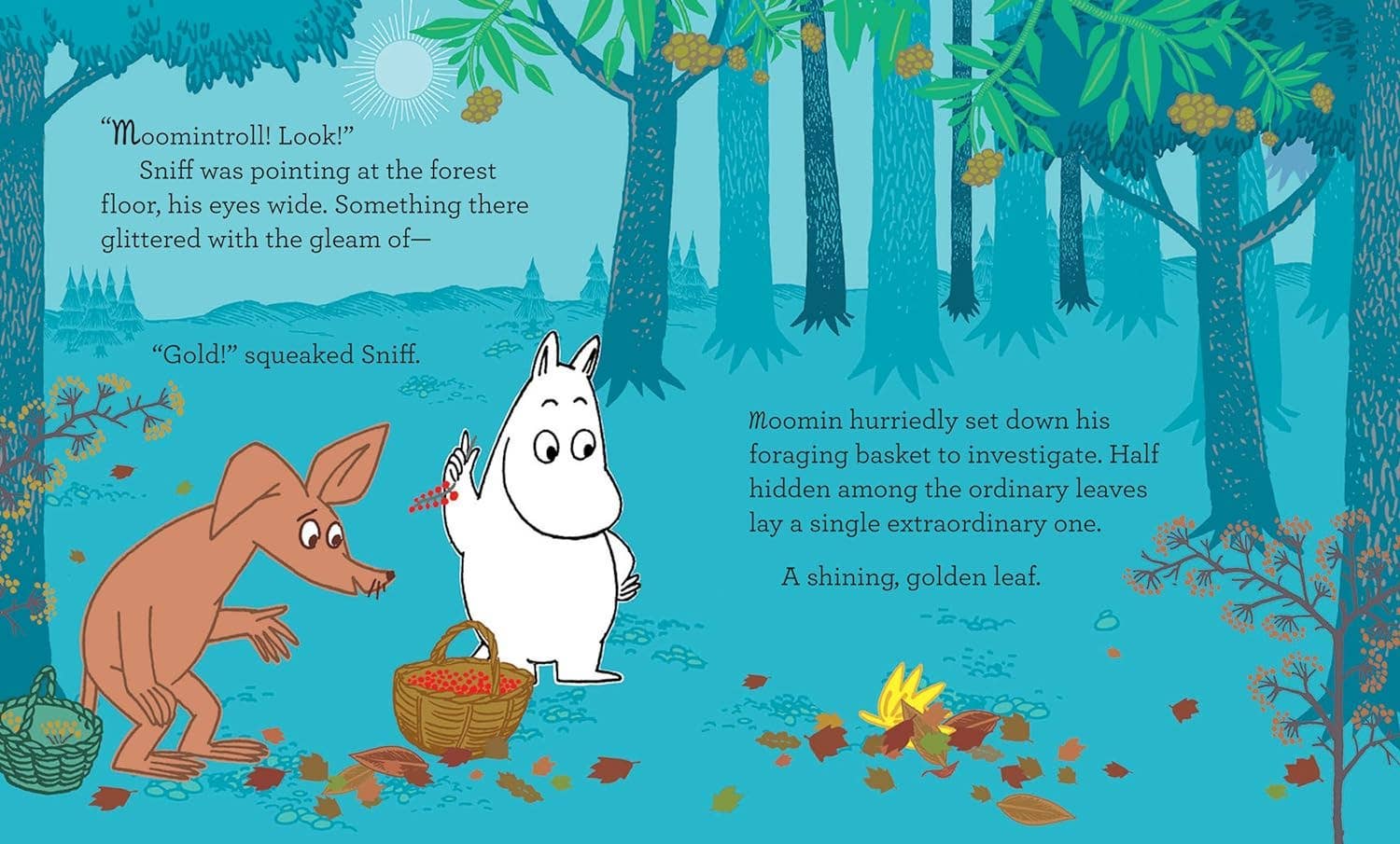 Moomin and the Golden Leaf by Tove Jansson