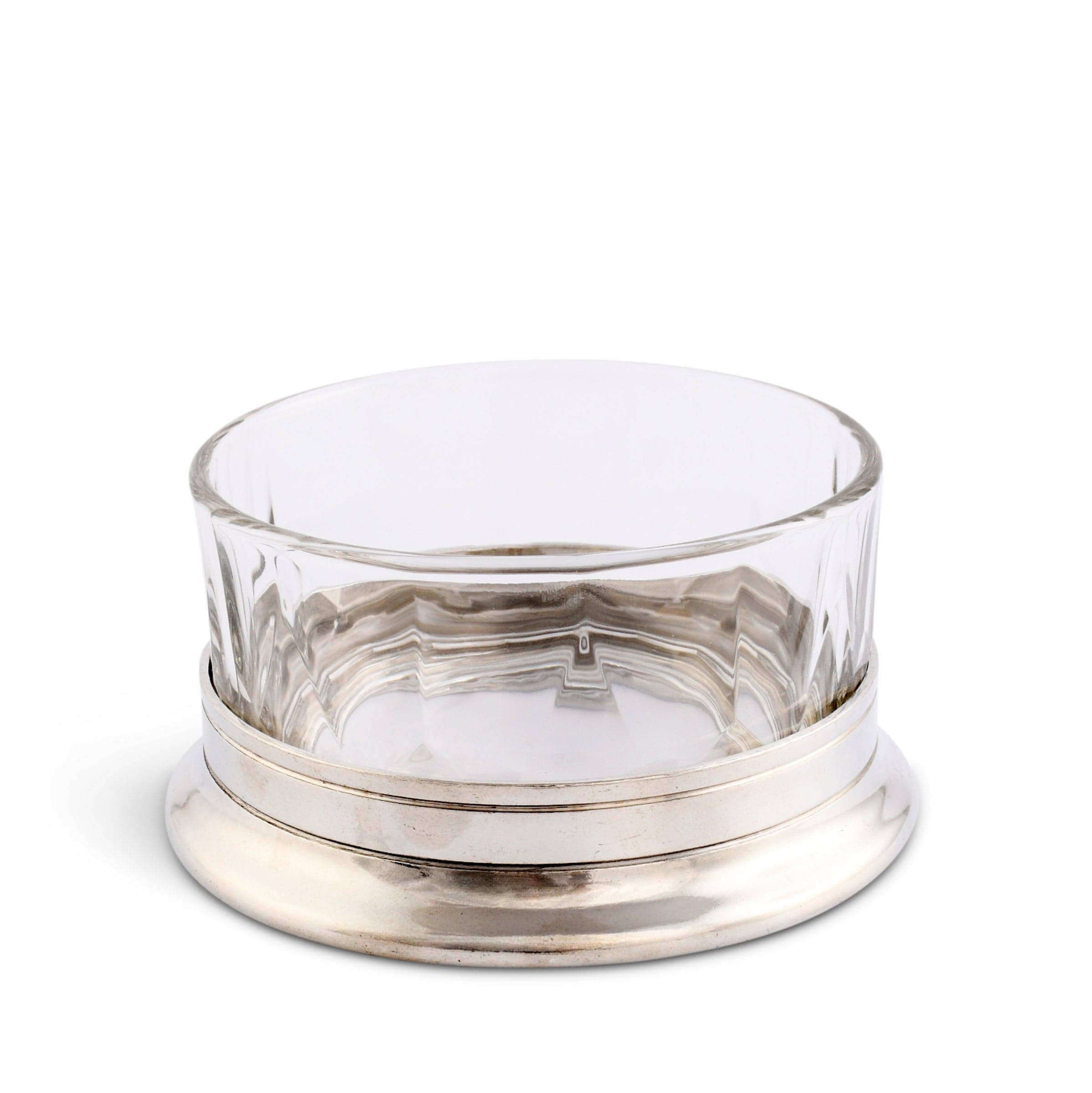 Nut Bowl Hatched Glass