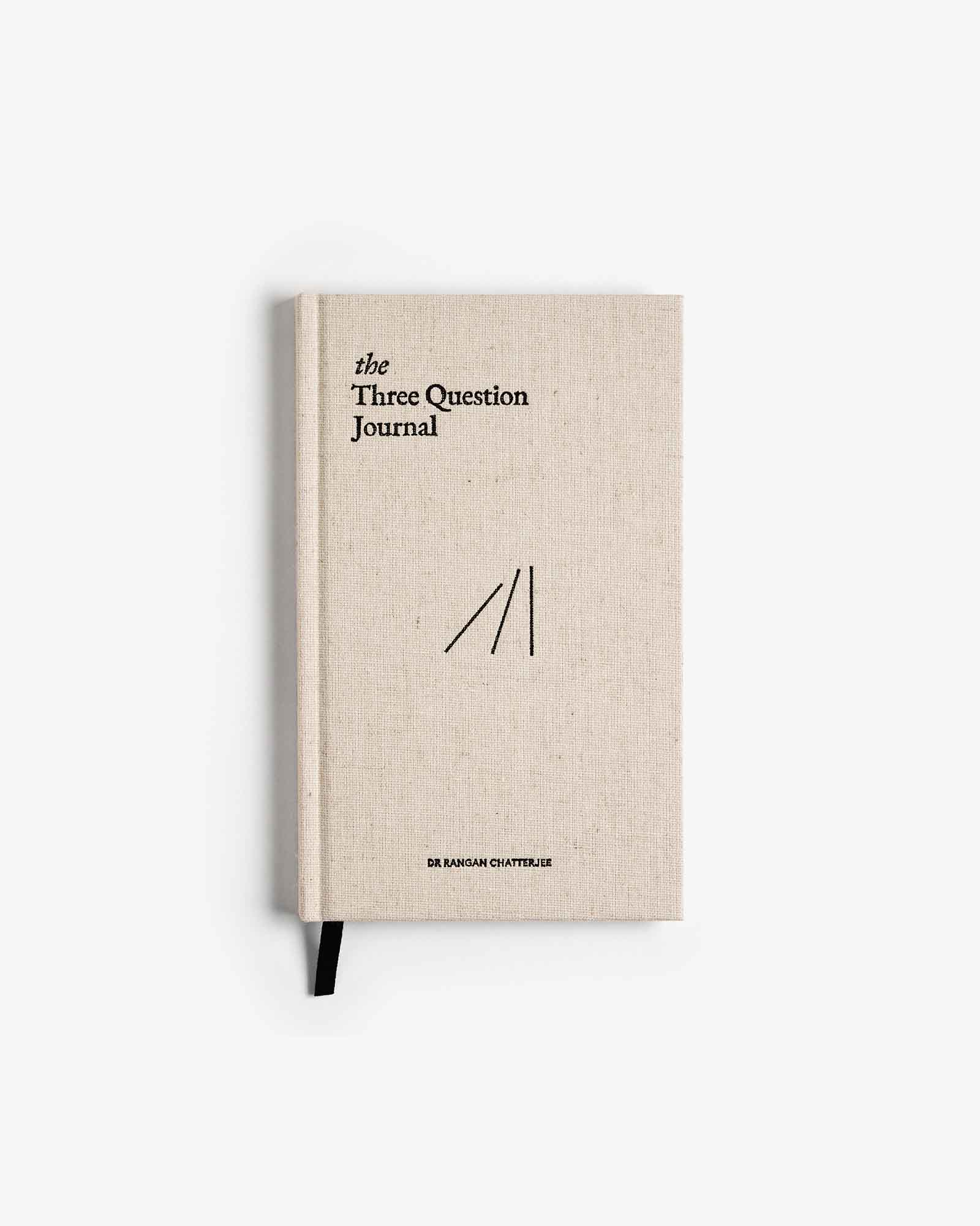 The Three Question Journal: Linen