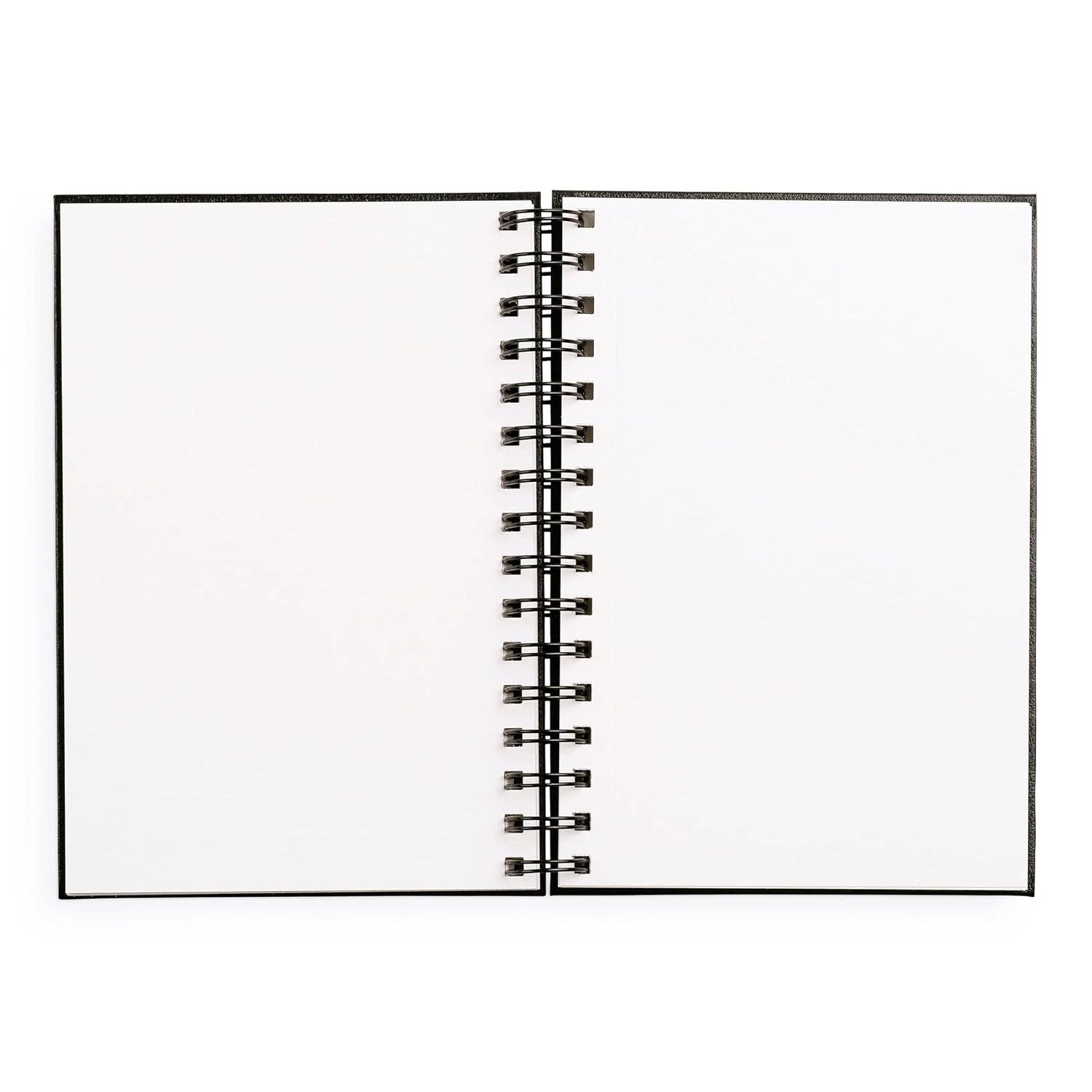 Small Sketchbook 5.5 x 8" - Spiral Hardcover (Black)