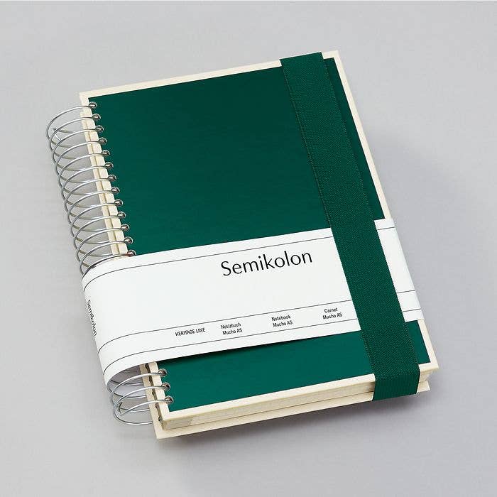 Heritage Line - Spiral Notebook Mucho: Orange / Medium