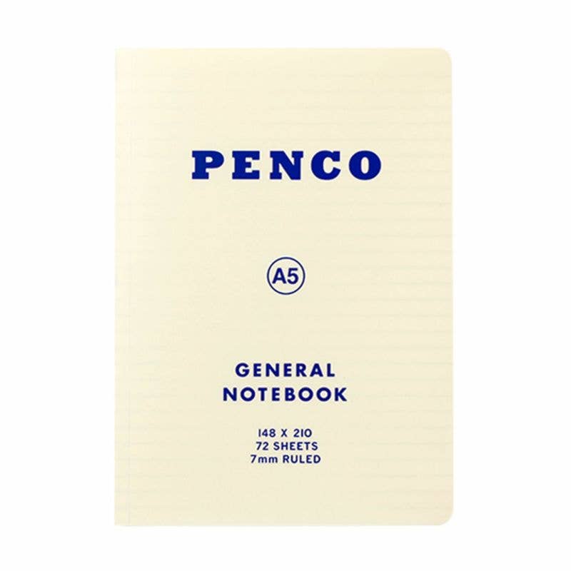 Soft PP Notebook Ruled / A5: Navy