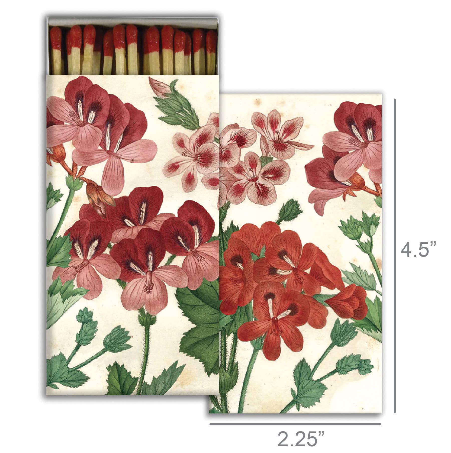 Matches - Geraniums