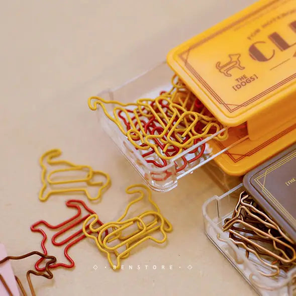 Kawaii Paper Clips | The Dogs