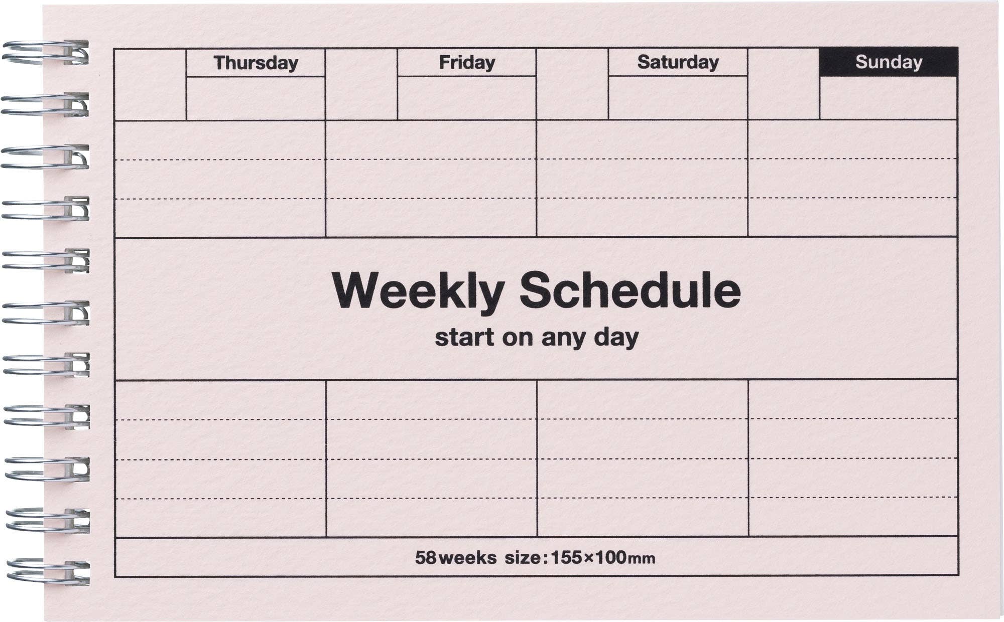 Dayfree Weekly Schedule: Neo Citron