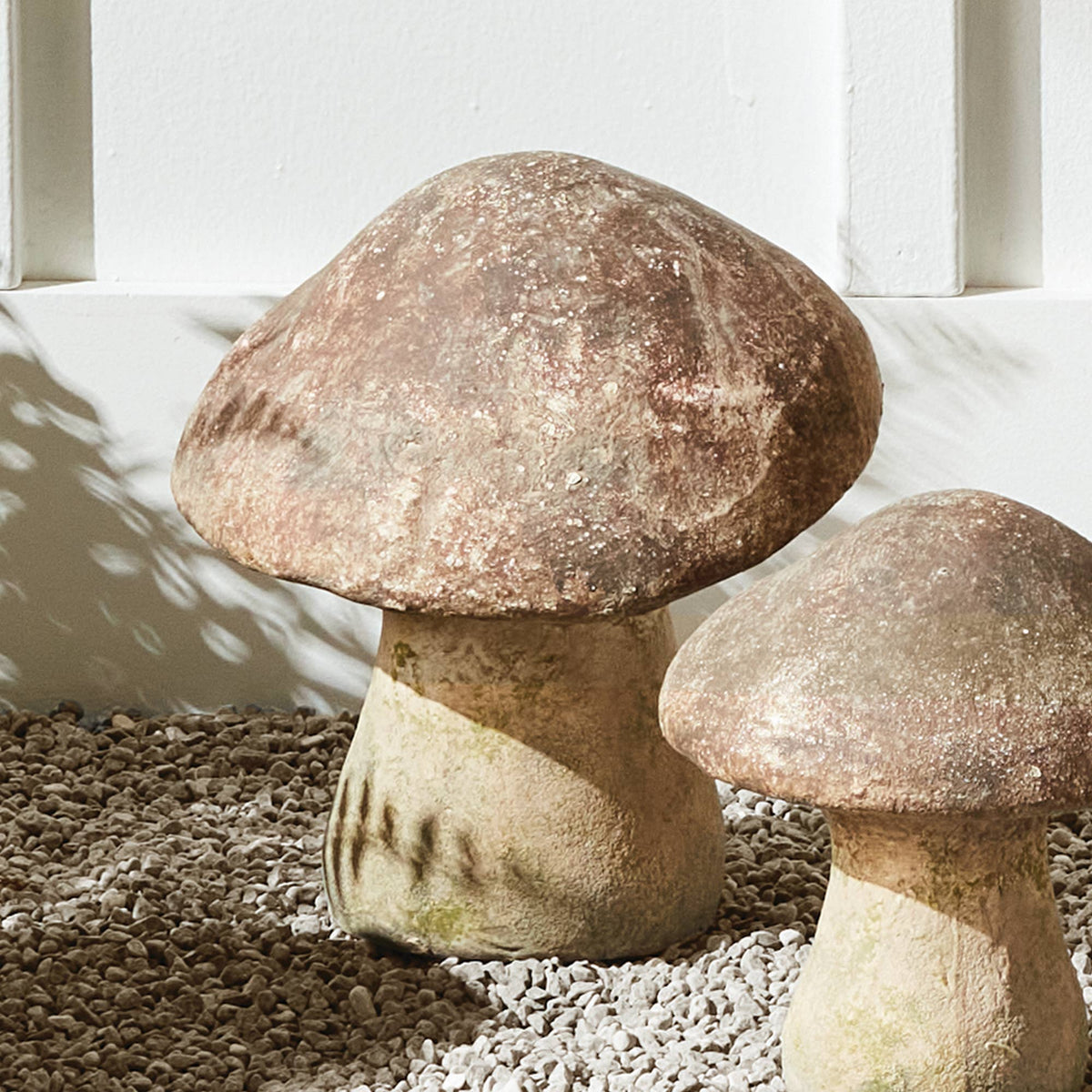 Weathered Garden Mushroom Large