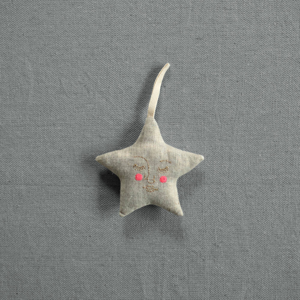 Handsome Star - Cotton & Lavender filled Ornament, Scented